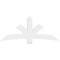 Ekena Millwork Davenport Architectural Grade PVC Gable Bracket, 72"W x 30"H x 2"D x 6"F, 10/12 Pitch GBP072X30X0206DAV00 - alternate 5